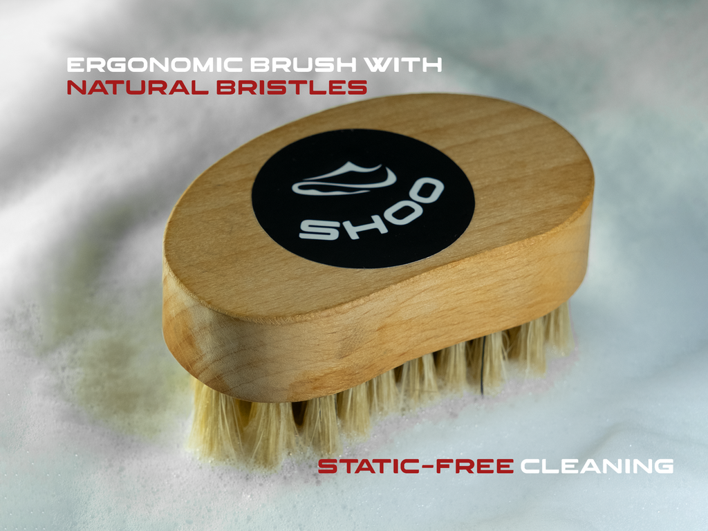 Premium anti-static shoe cleaning brush