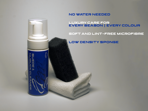 Suede and nubuck leather cleaning kit